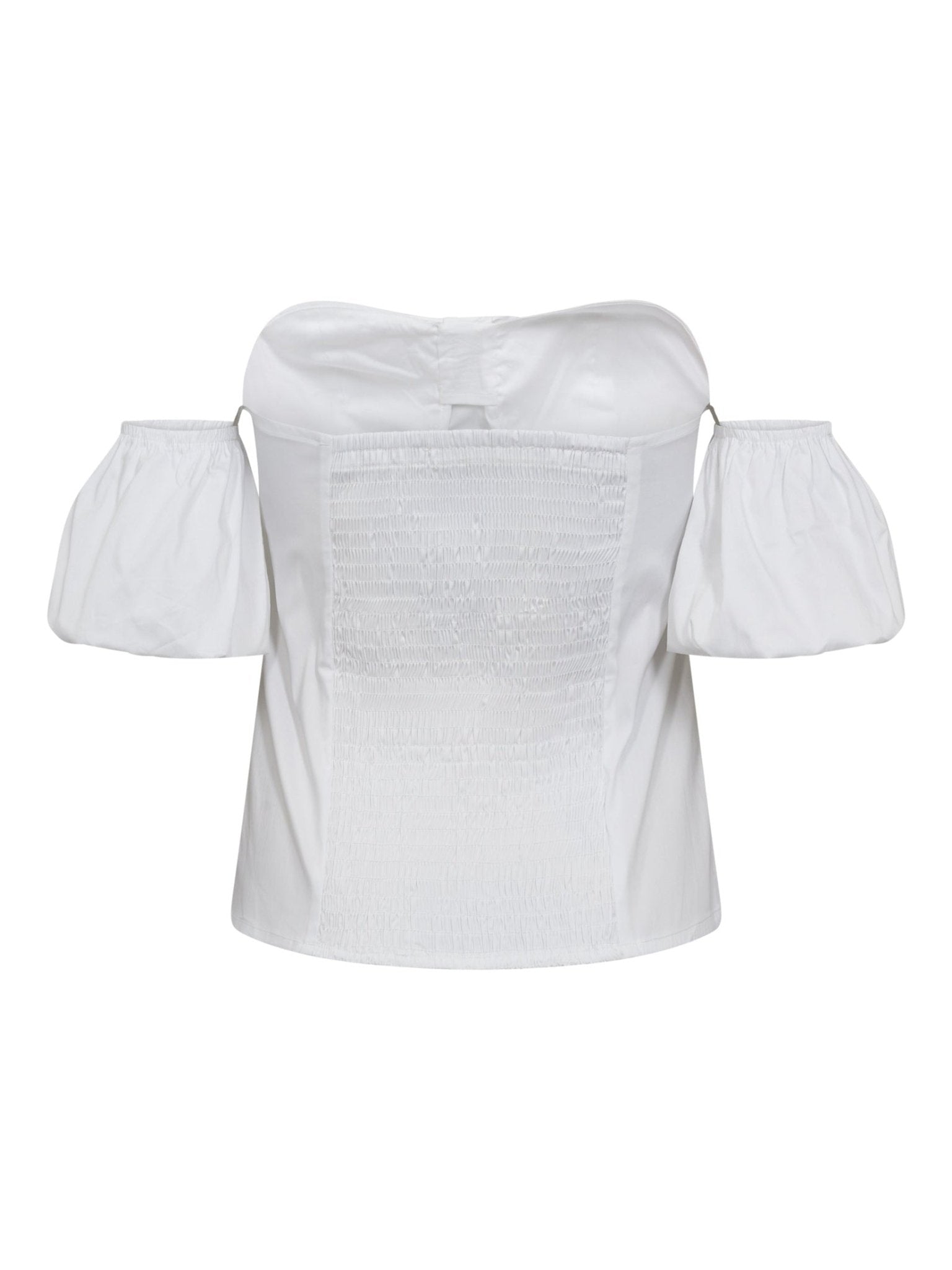 SannaCC Off - Shoulder Top - White - Co'couture