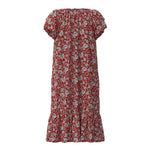SunriseCC Crop Scarlet Dress - Red - Co'couture