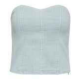 TerraCC Denim Corsage - Fade Denim - Co'couture