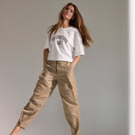 TriceCC Pleat Pant - Sand - Co'couture