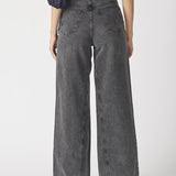 VikaCC Wide Seam Jeans - Black - Co'couture