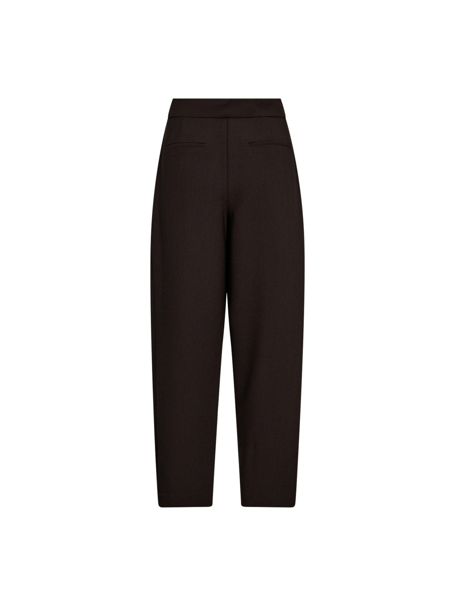 VolaCC Carrot Pleat Pant - Dark Brown - Co'couture