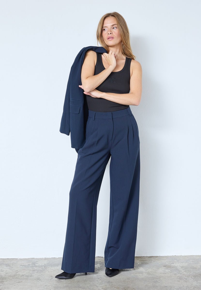 VolaCC Long Wide Pant - Navy - Co'couture