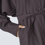 ZellaCC Batwing Dress - Dark Brown - Co'couture