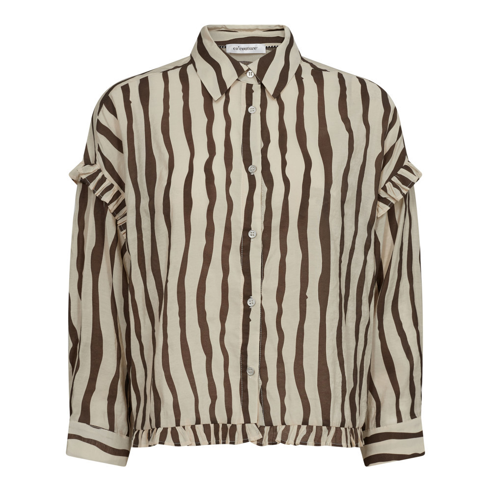 35427 FlowCC Stripe Frill Shirt 83-01